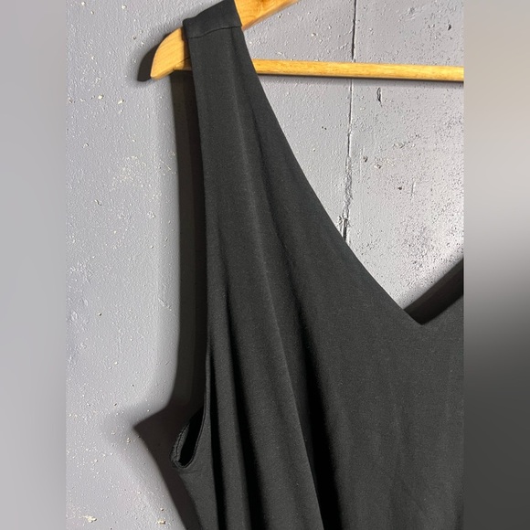 J Jill Wearever Collection Black sleeveless Jumpsuit Women's XLarge - Picture 5 of 8